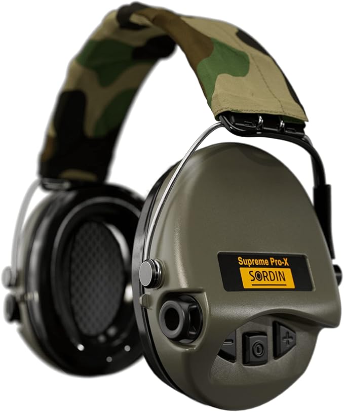 Sordin Supreme Pro-X Active (Camo Band & Foam Kits)