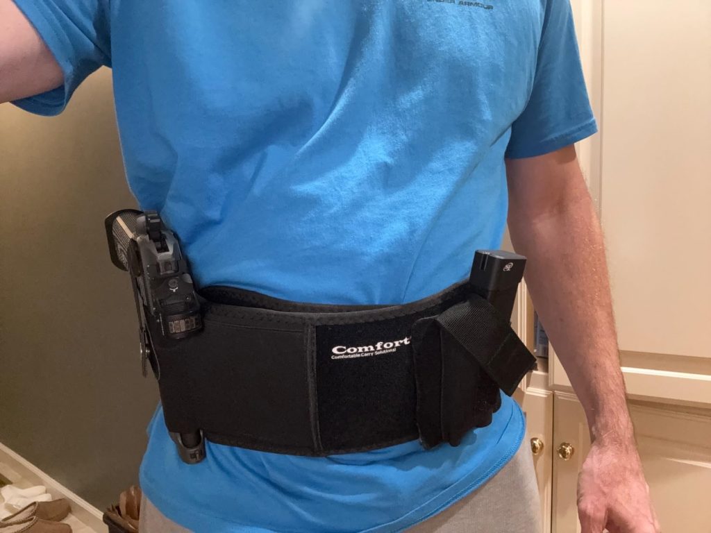 ComfortTac belly band concealed carry holster for men and women